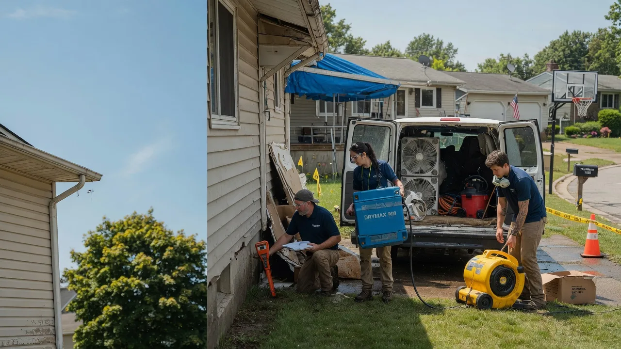 Ceiling Leak Cleanup in South Salem, NY near me